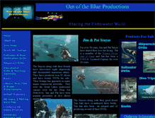 Tablet Screenshot of outoftheblueproductions.net